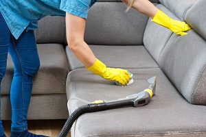 Professional upholstery cleaning South Florida services for a fresh and spotless living room.