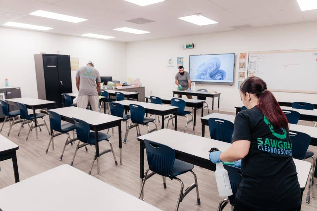Janitorial Service Boca Raton School Facility Cleaning following office cleaning checklist