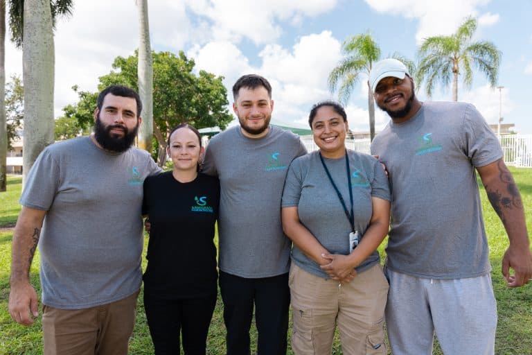 Sawgrass Cleaning Solutions commercial cleaning team in Boca Raton
